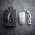 Original AQELO AM 2 Wired RGB Gaming Mouse Ergonomic Design Smooth Tracking Durable Build Bright RGB Lighting For Gamers